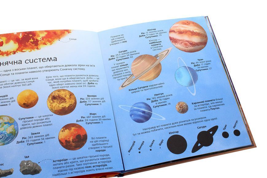 Велика книга зірок і планет &mdash; Емілі Боун | дитяча книга про космос 9787564966 фото