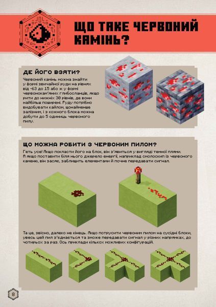 MINECRAFT Посібник з червоного каменю - Томас Макбраєн 9786175231548 фото
