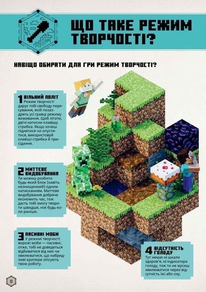 MINECRAFT Посібник з творчого режиму - Томас Макбраєн 9786175231524 фото