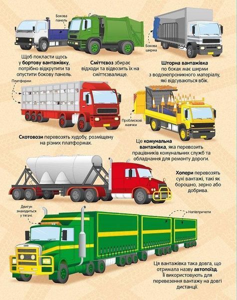 Велика книга вантажівок і не тільки (із розгортками), Меґан Калліс 1777709654 фото